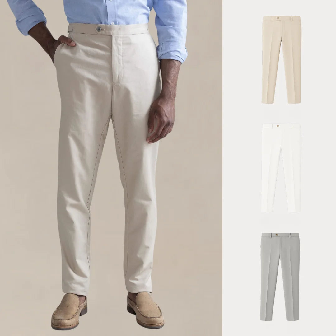 Kaufen Sie 1, erhalten Sie 3 – Comfort Line Chino-Hosen-Set