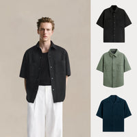 Kaufen Sie 1, erhalten Sie 3 – Core Comfort Unisex-T-Shirt-Set - SCHWARZ • GRÜN • MARINEBLAU / S